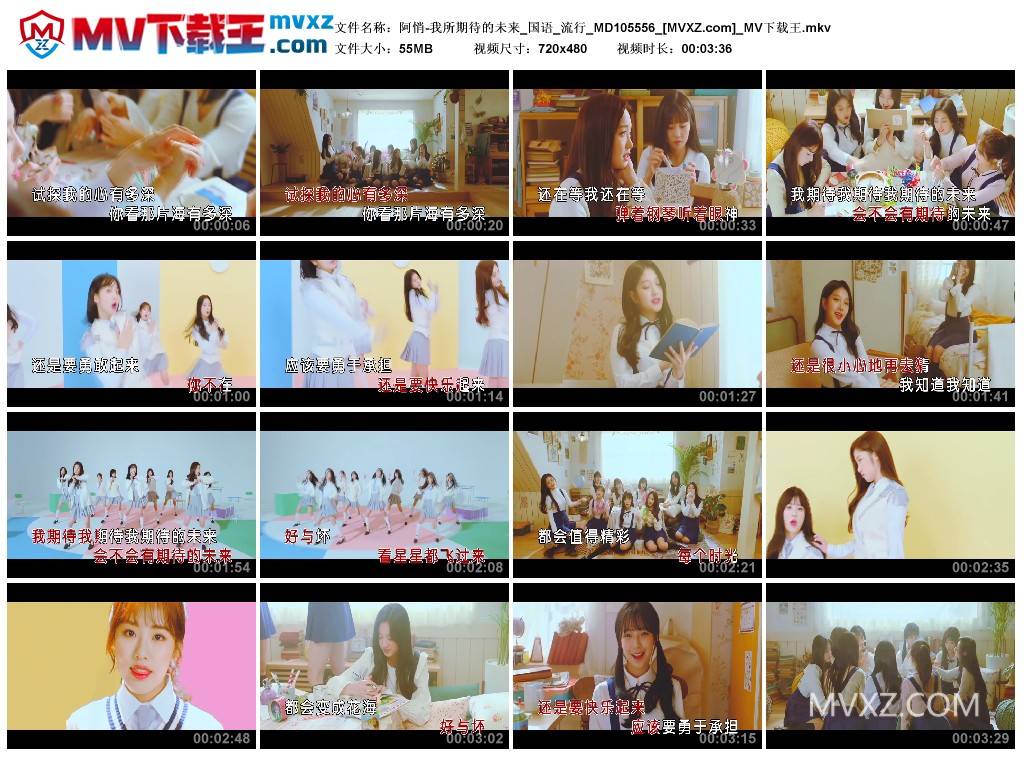 阿悄-我所期待的未来_国语_流行_MD105556